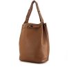 Hermès So Kelly handbag in brown togo leather - 00pp thumbnail
