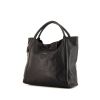 Chloé shopping bag in black leather - 00pp thumbnail