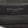 Saint Laurent Sac de jour nano model handbag in canvas and black leather - Detail D4 thumbnail