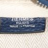 Borsa Hermes Victoria in pelle togo blu - Detail D3 thumbnail