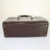 Hermes Drag handbag in brown box leather - Detail D4 thumbnail