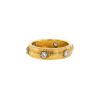 Buccellati Macri Classica ring in yellow gold,  white gold and diamonds - 00pp thumbnail
