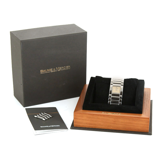 Montre Baume 
Mercier Catwalk en acier Vers  2000