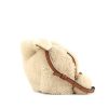 Loewe shoulder bag in sheepskin and brown leather - 00pp thumbnail