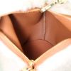 Loewe shoulder bag in sheepskin and brown leather - Detail D2 thumbnail