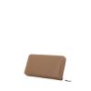 Hermès Azap wallet in etoupe grained leather - 00pp thumbnail