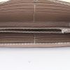 Hermès Azap wallet in etoupe grained leather - Detail D2 thumbnail