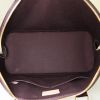 Louis Vuitton Alma large model handbag in burgundy monogram patent leather - Detail D2 thumbnail