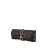 Chanel pouch in black quilted leather - 00pp thumbnail