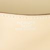 Hermes Kelly Flat handbag in cream color leather - Detail D4 thumbnail
