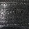 Shopping bag Celine Gusset in pelle nera - Detail D4 thumbnail