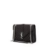 Saint Laurent Enveloppe handbag in black leather - 00pp thumbnail