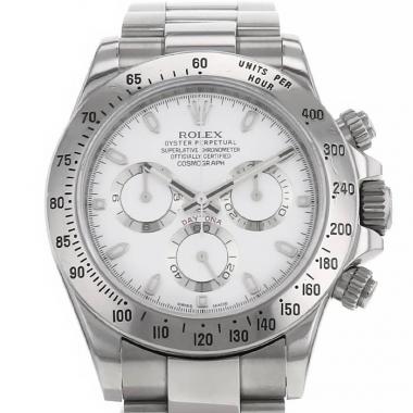 Montre Rolex Daytona en acier Ref :  116520 Vers  2010