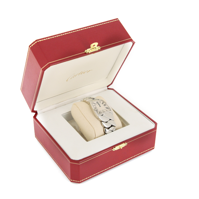 Cartier La Dona De Cartier watch in stainless steel Ref:  2835 Circa  2000