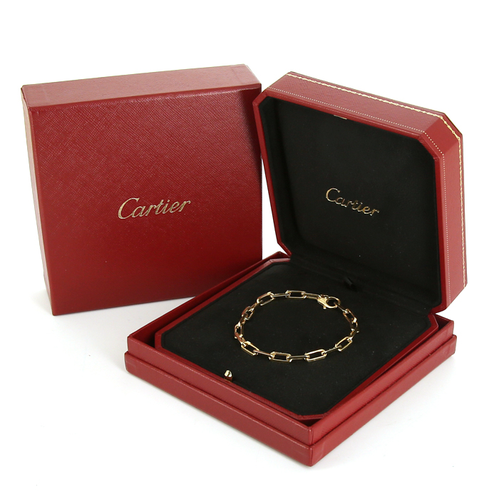Bracelet Cartier Santos Dumont en or jaune