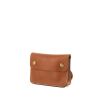 Hermès Fanny Pack clutch-belt in brown epsom leather - 00pp thumbnail