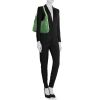 Borsa Hermès Tsako in pelle Epsom verde - Detail D1 thumbnail