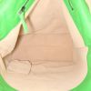 Bottega Veneta Regent shopping bag in green leather - Detail D2 thumbnail