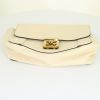 Chloé Elsie bag worn on the shoulder or carried in the hand in beige leather - Detail D5 thumbnail