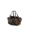 Fendi Zucca bag in monogram canvas and brown patent leather - 00pp thumbnail