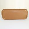 Prada Galleria handbag in brown leather saffiano - Detail D5 thumbnail