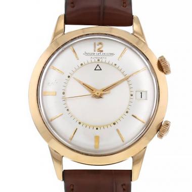 Jaeger-LeCoultre Memovox watch in pink gold Circa  1960