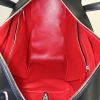 Balenciaga Triangle Duffle large model handbag in black leather - Detail D3 thumbnail