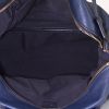 Celine handbag in navy blue leather - Detail D2 thumbnail
