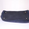 Celine handbag in navy blue leather - Detail D4 thumbnail