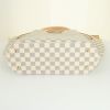 Borsa Louis Vuitton Girolata in tela a scacchi e pelle naturale - Detail D5 thumbnail