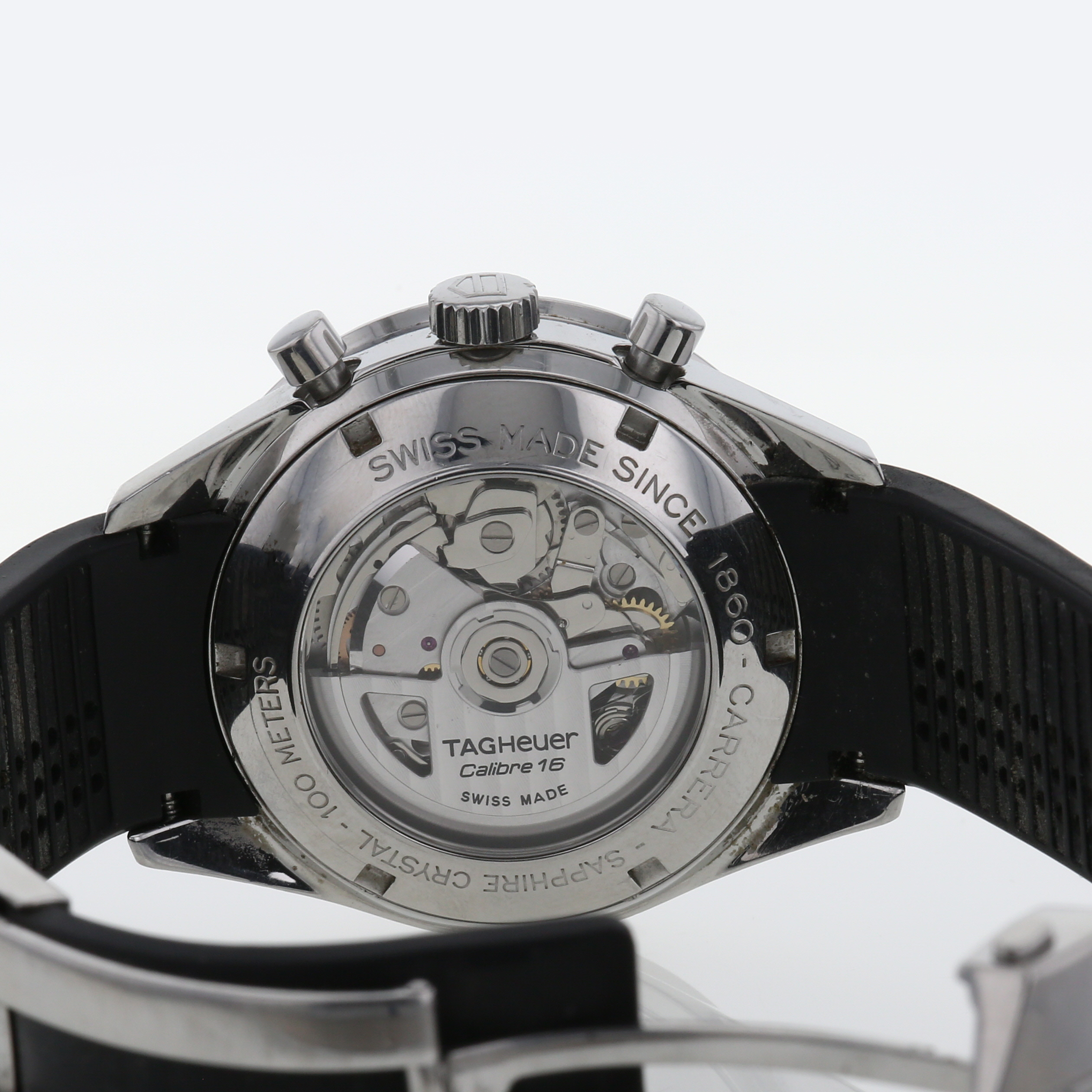 TAG Heuer Carrera Automatic Chronograph watch in stainless steel Circa  2010