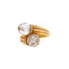 Boucheron ring in yellow gold and rock crystal - 00pp thumbnail