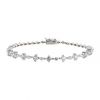 Vintage bracelet in white gold and  3 carats of diamonds - 00pp thumbnail