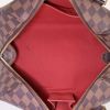 Louis Vuitton Ribera handbag in ebene damier canvas and brown leather - Detail D2 thumbnail