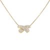 Fred Ombre Feline 1980's necklace in yellow gold and diamonds - 00pp thumbnail