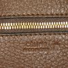 Sac à main Celine Tie Bag petit modèle en cuir marron - Detail D3 thumbnail