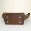 Borsa Celine Tie Bag modello piccolo in pelle marrone - Detail D4 thumbnail