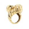 Vintage 1980's ring in 14 carats yellow gold - Detail D2 thumbnail
