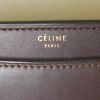 Bolso de mano Céline Classic Box en cuero color berenjena - Detail D3 thumbnail