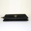 Bolso para llevar al hombro o en la mano Chanel Vintage en ante acolchado negro - Detail D4 thumbnail
