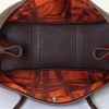 Hermes Garden shopping bag in brown Swift leather - Detail D2 thumbnail