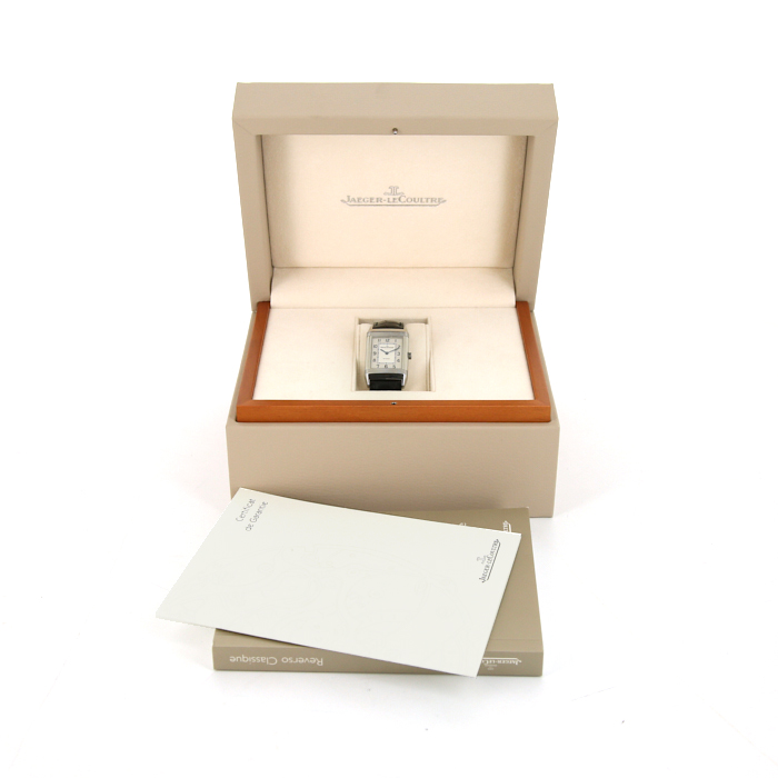 Orologio Jaeger Lecoultre Reverso in acciaio Ref :  252886 Circa  2008 - Detail D3