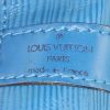 Borsa Louis Vuitton petit Noé in pelle Epi blu Toledo - Detail D3 thumbnail