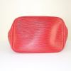 Louis Vuitton Grand Noé large model shopping bag in red epi leather - Detail D4 thumbnail