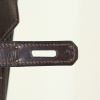 Hermes Monaco handbag in brown box leather - Detail D4 thumbnail