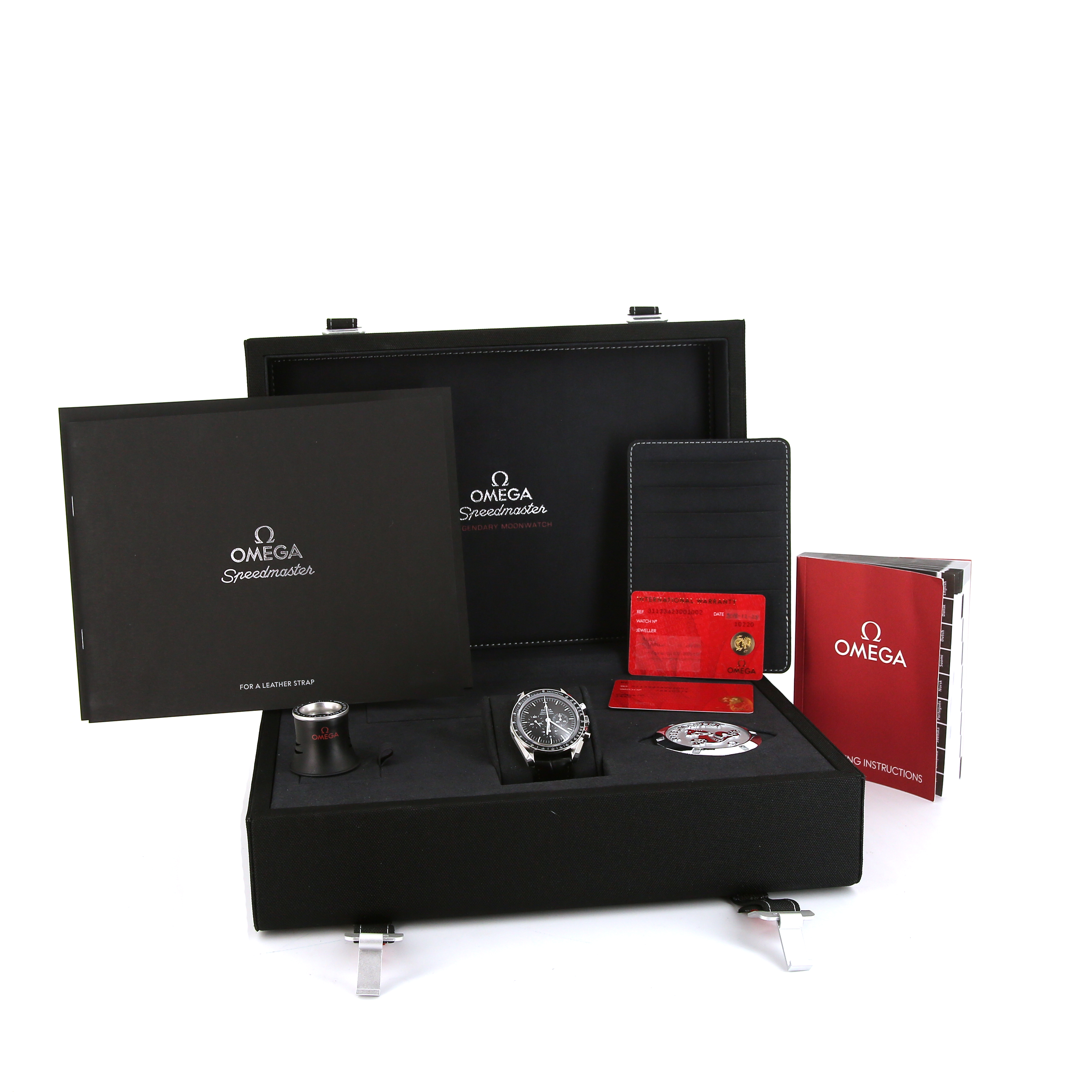 Montre Omega Speedmaster Professional en acier Vers  2010 - Detail D2