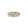 Sortija Tiffany & Co Sixteen Stones en platino,  oro amarillo y diamantes - 00pp thumbnail