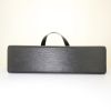 Louis Vuitton Gemeaux shopping bag in black epi leather - Detail D4 thumbnail