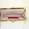 Valentino Garavani pouch in yellow leather - Detail D2 thumbnail