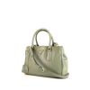 Prada Galleria small model handbag in green leather saffiano - 00pp thumbnail